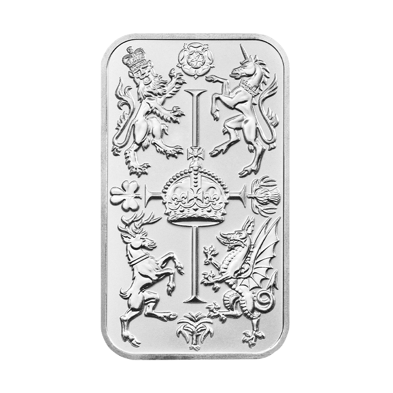 Image pour Lingot d’argent de 1 oz – Lingot de célébration de la Monnaie royale à partir de Métaux précieux TD